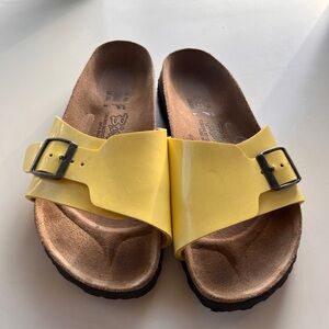 Birkenstock Yellow Sandals